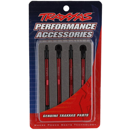 Traxxas Aluminum Toe Links 1/16th Scale E-Revo Red TRA7138X