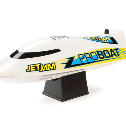 ProBoat Jet Jam V2 12" Self-Righting Pool Racer Brushed RTR, White