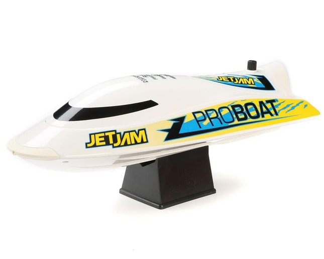 ProBoat Jet Jam V2 12" Self-Righting Pool Racer Brushed RTR, White