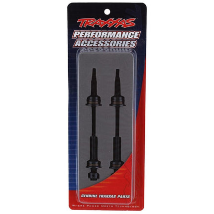 Traxxas 9052R Rear HD Steel Splined Driveshafts w/6mm Axle New!!