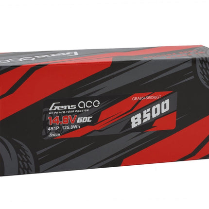 Gens Ace G-Tech Smart 4S LiPo Battery 60C (14.8V/8500mAh) w/XT60 Connector 