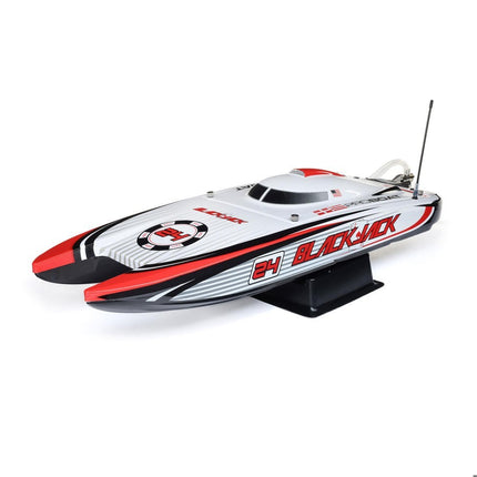 Pro Boat Blackjack 24" V2 Catamaran Brushless RTR Electric Boat (Vegas Offshore)