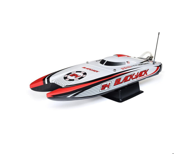 Pro Boat Blackjack 24" V2 Catamaran Brushless RTR Electric Boat (Vegas Offshore)