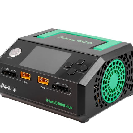 Gens Ace iMars D1000 Plus G-Tech Smart Dual AC Charger (7S/25A) (AC-1000W) 