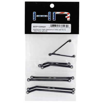 Hot Racing Axial SCX24 Aluminum High Clearance Link Set (153.7mm)