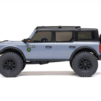 Axial SCX30 Ford Bronco 1/30 4WD RTR Scale Mini Crawler Grey AXI2048T2