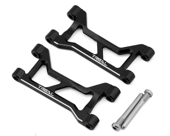 Treal Hobby Aluminum Rear Upper Suspension Arm Set Traxxas Mini Maxx Black