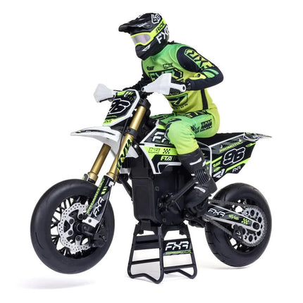 Losi 1/4 Promoto-SM FXR Supermoto Motorcycle RTR Battery/Charger Included White