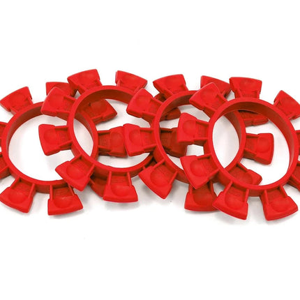 JConcepts 2212-7 "Satellite" Tire Glue Bands (Red) JCO22127