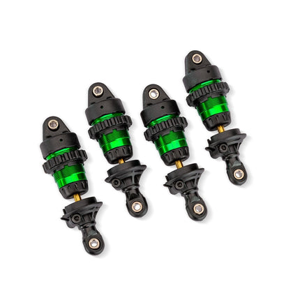 Traxxas 10865-GRN Aluminum Mini GTR Short Shocks (4) MINI SLASH/Rally