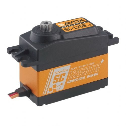 Savox Standard Size Coreless Digital Servo w/ Soft Start 0.08sec / 166.6oz @ 6V