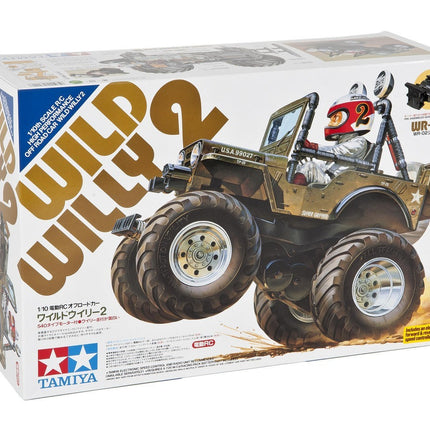 Tamiya WR-02 Wild Willy 2 1/10 2WD Monster Truck Kit TAM58242