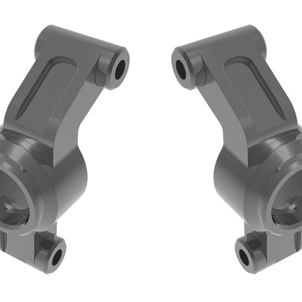 Traxxas Stub Axle Carriers Aluminum L/R Gray 10751-GRAY