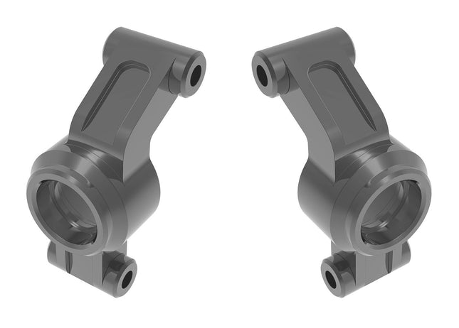 Traxxas Stub Axle Carriers Aluminum L/R Gray 10751-GRAY