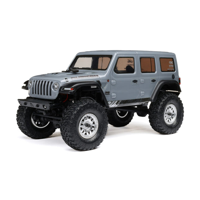 Axial SCX24 Jeep Wrangler JLU 4WD RTR Scale Mini Rock Crawler Gray AXI00002V3T3