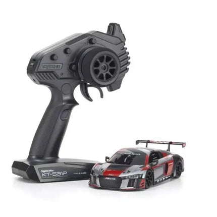 Kyosho MR-04 RWD Mini-Z Readyset w/Audi R8 LMS 2016 Body (Grey/Red) 32357RGB