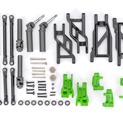 Traxxas 9180 Extreme Green HD Driveline and Suspension Upgrade Kit TRA9180GREEN