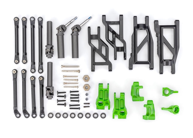 Traxxas 9180 Extreme Green HD Driveline and Suspension Upgrade Kit TRA9180GREEN