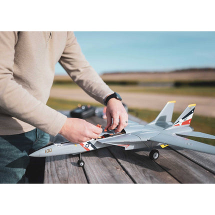 E-flite F-14 Tomcat Twin 40mm EDF BNF Basic Jet Airplane EFL01450