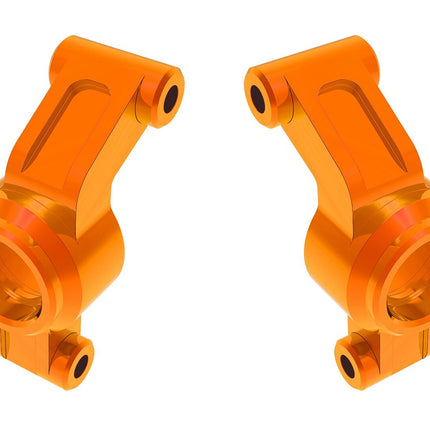 Traxxas Stub Axle Carriers Aluminum L/R Orange 10751-ORNG