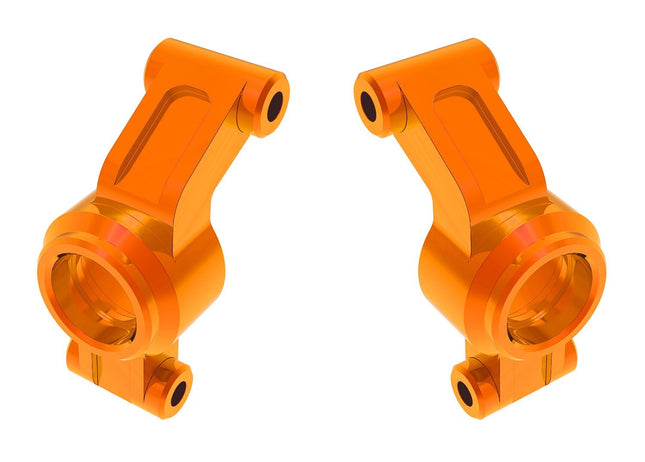 Traxxas Stub Axle Carriers Aluminum L/R Orange 10751-ORNG