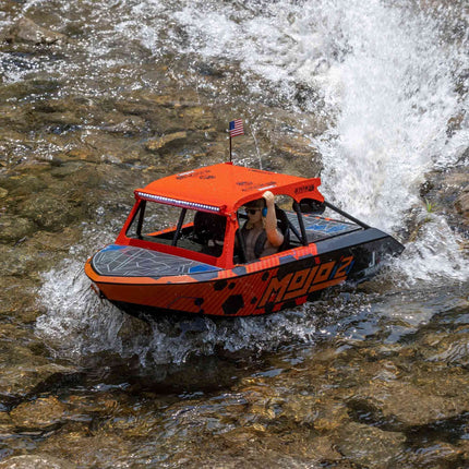 Pro Boat 1/6 24" Jetstream Brushless Jet Boat RTR Mojo Orange/Black PRB08051T2