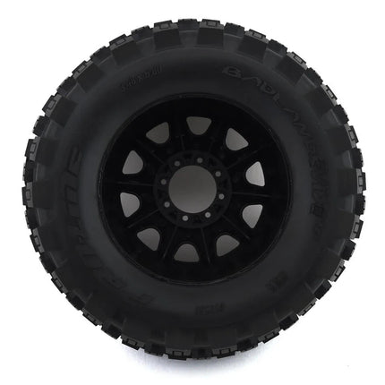 Pro-Line 1/8 Badlands MX38 HP BELTED F/R 3.8" MT Mounted 17mm Black Raid