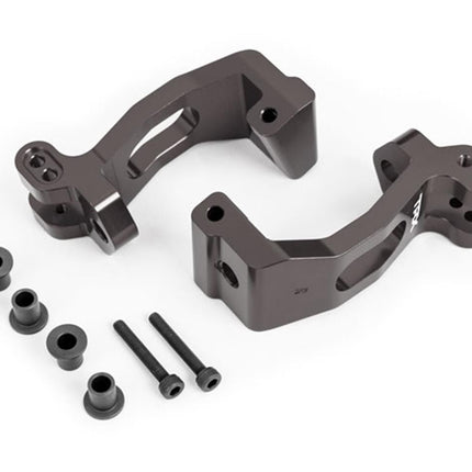 Traxxas Sledge Aluminum Caster Blocks Left & Right Dark Titanium TRA9532A