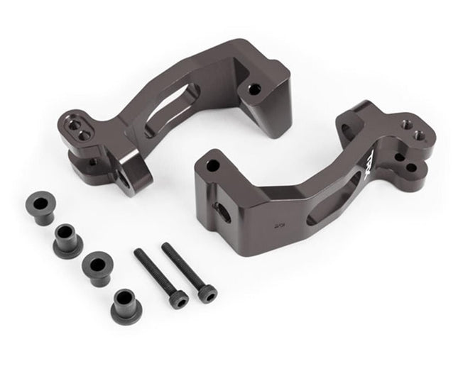 Traxxas Sledge Aluminum Caster Blocks Left & Right Dark Titanium TRA9532A