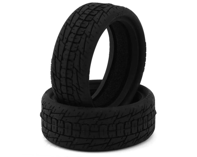 JConcepts Swiper LP 2.2" 2WD Front Buggy Dirt Oval Tires (Silver) 4055-06
