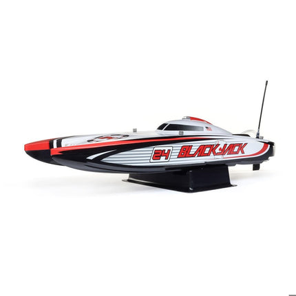 Pro Boat Blackjack 24" V2 Catamaran Brushless RTR Electric Boat (Vegas Offshore)