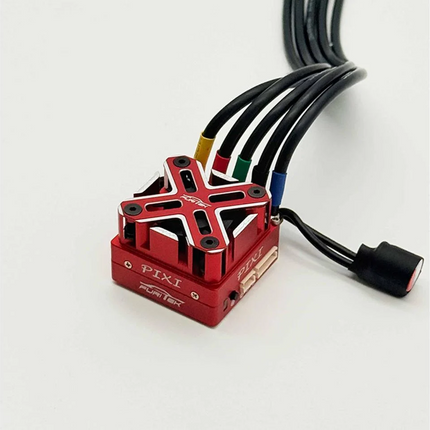 Furitek FUR-2732 PIXI 1/10 Competition Drift Sensored Brushless ESC Red