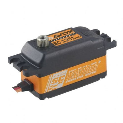Savox Low Profile Digital Servo with Soft Start, 0.09sec / 125oz @ 6V