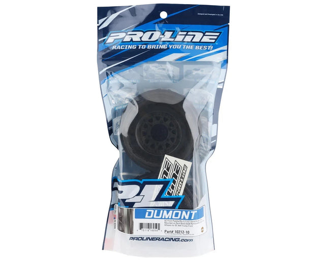 Pro-Line Dumont Paddle/Rib 2.2/3.0 Pre-Mounted Front Tires 10212-10 New!!