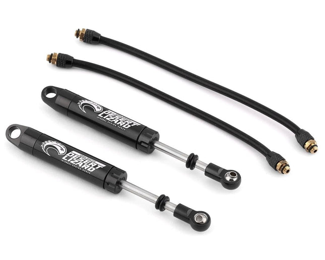 Desert Lizard Piggyback Shocks w/Reservoir Black (110mm) YEA-DDP-110BK