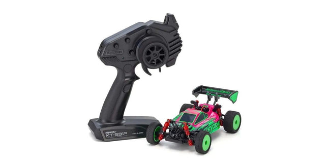 MINI-Z Buggy Ready set INFERNO MP9 TKI Pink / Green 32093PGR New!!