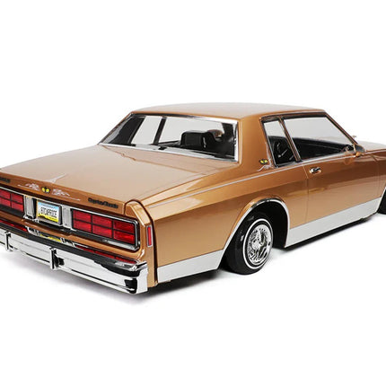 Redcat 1987 Chevrolet Caprice 1/10 RTR Scale Hopping Lowrider (Gold) RER40285