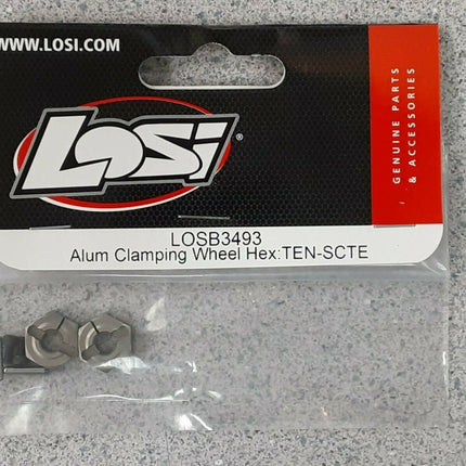 Losi Aluminum Clamping Wheel Hex Set LOSB3493 New!!