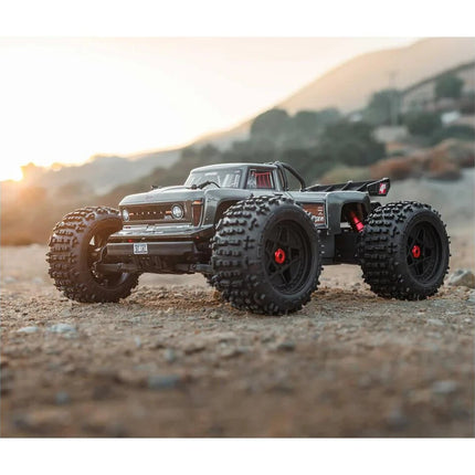 Arrma Outcast 4S V2 BLX Brushless RTR 1/10 Stunt Truck (Gunmetal) ARA4410V2T3
