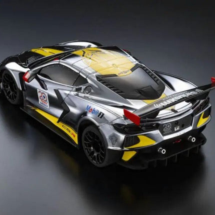Kyosho Mini-Z RWD MR-04 Chevrolet Corvette C8.R Chrome/Yellow 20th Annivesary