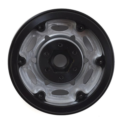 SSD RC SSD00248 1.9"" Champion Beadlock Wheels (Silver/Red)