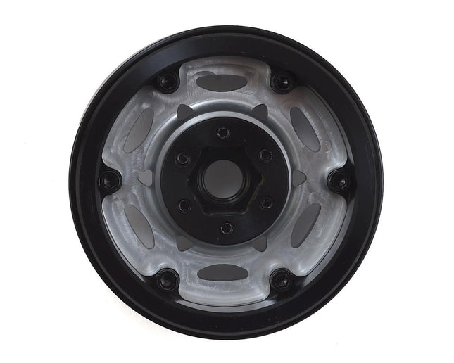 SSD RC SSD00248 1.9"" Champion Beadlock Wheels (Silver/Red)
