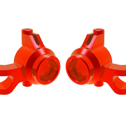 Traxxas Steering Blocks L/R Aluminum Red Mini-Maxx TRA10734-RED