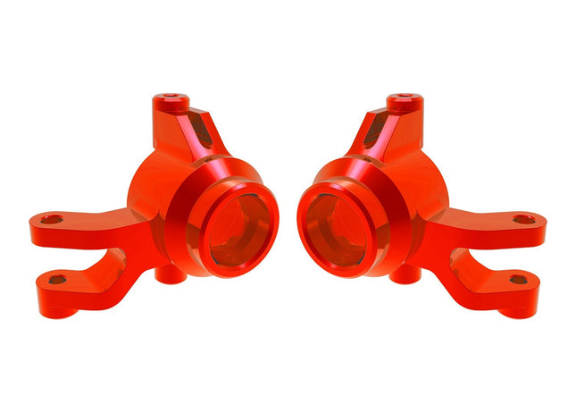 Traxxas Steering Blocks L/R Aluminum Red Mini-Maxx TRA10734-RED
