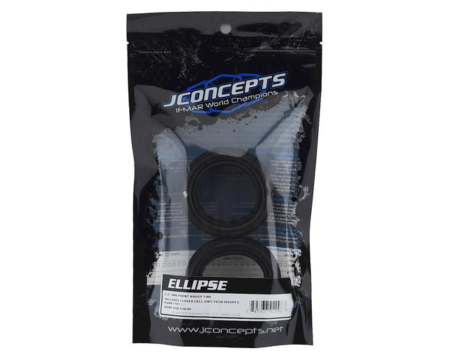 JConcepts 3197-02 Ellipse 2.2" 2WD Front Buggy Tires (2) (Green) JCO319702