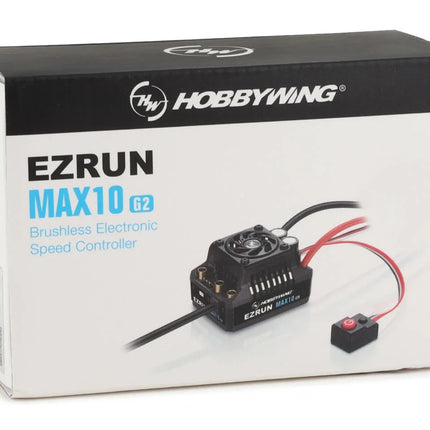 Hobbywing EZRun MAX10 G2 80 Amp Sensored Waterproof Brushless ESC 30102604