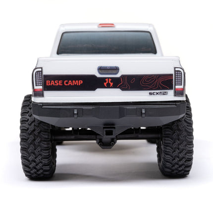 Axial SCX24 Base Camp 1/24 Scale Electric Brushed RTR White AXI1219T1