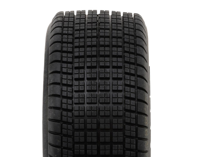 JConcepts 4151-02 Dirt Trac Short Course Dirt Oval Tires (2) (Green) JCO415102