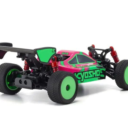 MINI-Z Buggy Ready set INFERNO MP9 TKI Pink / Green 32093PGR New!!