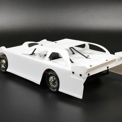 1RC Racing Late Model 2.0 1/18 Brushless RTR 2WD Oval Racer (White) 1RC1088